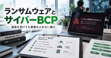 ランサムウェアで事業を止めないためのサイバーBCPとは？企業が今決めておくべき7つのこと